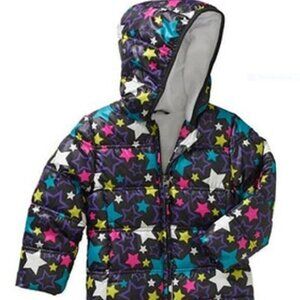 Healthtex Baby Girls Bubble Puffer Jacket Coat, 12m